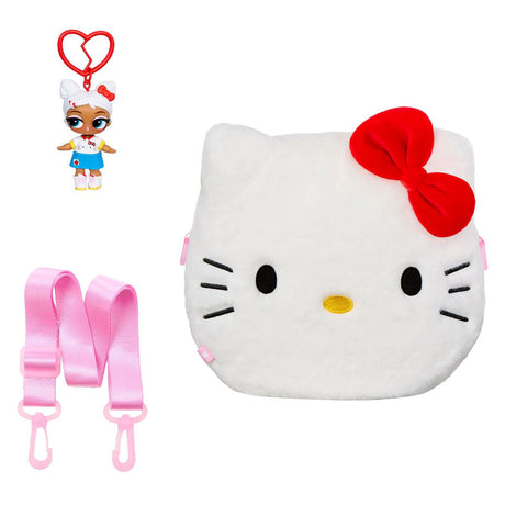 Ty lol sorpresa ama el peluche grande reversible de hello kit friends