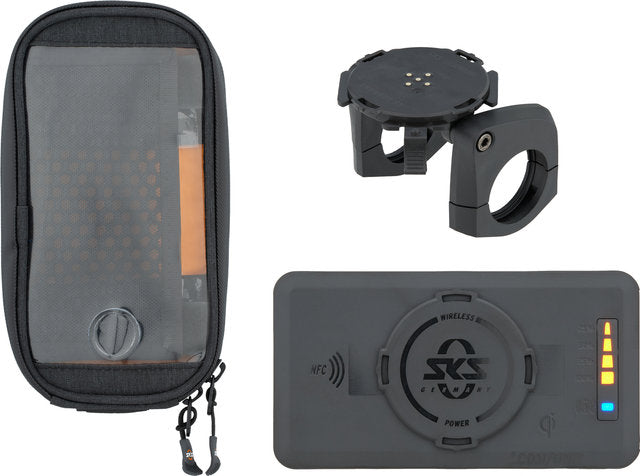 Sks compit+ soporte para teléfono inteligente con + unidad com power bank com smartbag
