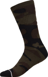 Calcetines con diseño de camuflaje de zorro y cabeza de zorro