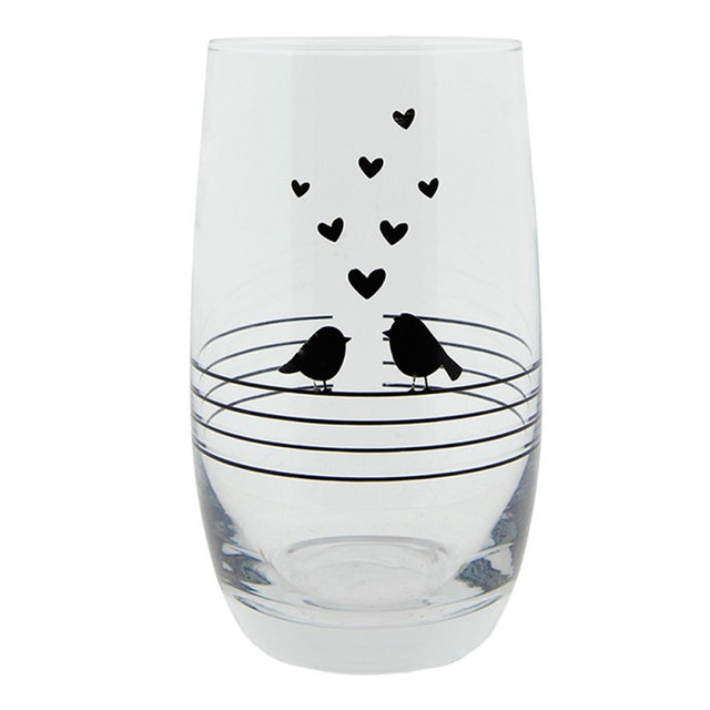 Clayre eef vaso pájaros 320ml