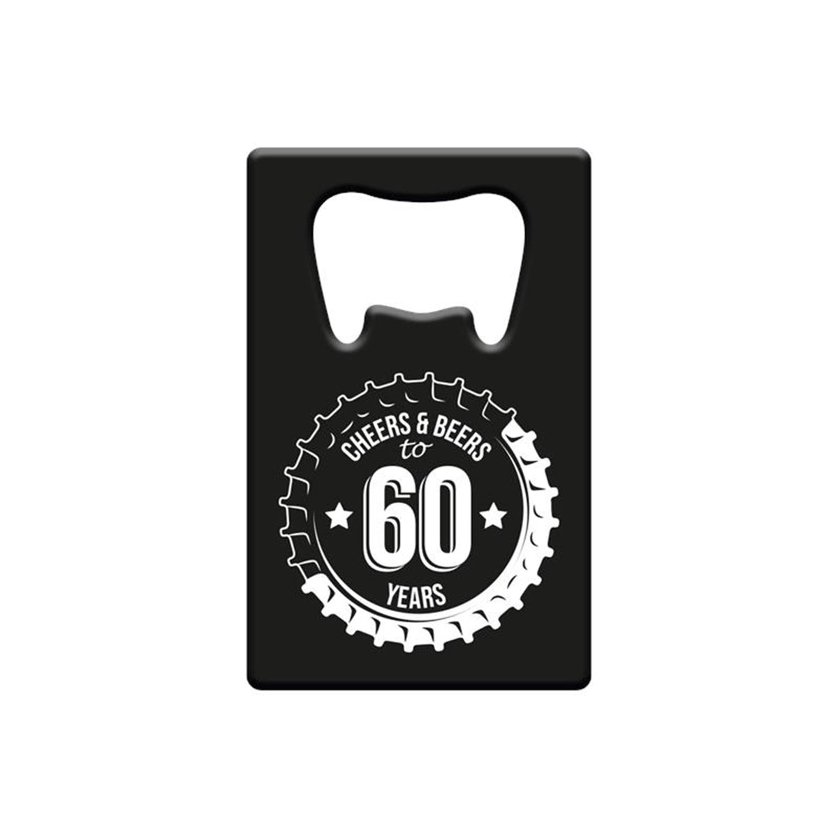 Abrebotellas de metal Paperdreams - 60 años