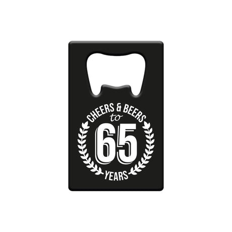 Abrebotellas de metal Paperdreams - 65 años