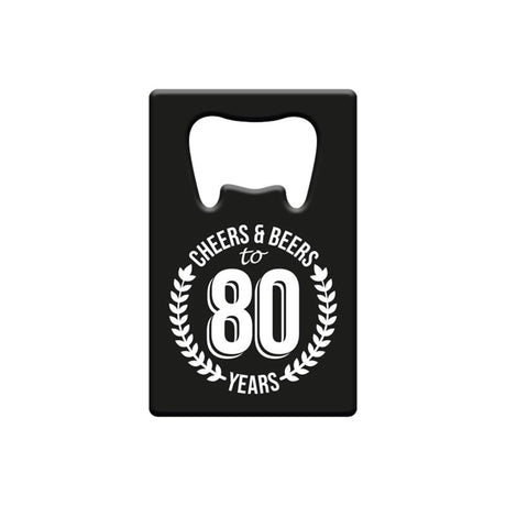 Abrebotellas de metal Paperdreams - 80 años