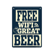 Tablero de texto metálico Paperdreams 22x16,5cm - WiFi gratis