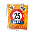 Letreros para ventana Paperdreams - 25 años 60x45cm