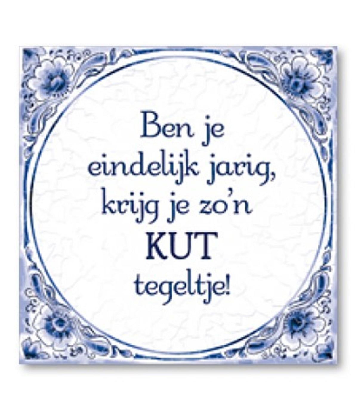Azulejo de Paperdreams delft azul - azulejo de mierda