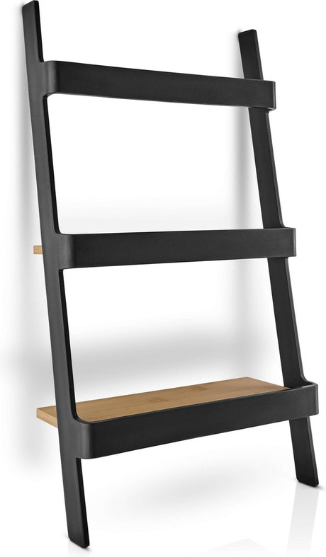 Eva solo - mini estante de pared de cocina nórdica de bambú - bambú - negro -
