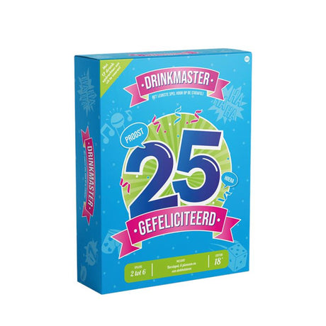 Juego Drinkmaster de Paperdreams - 25 años