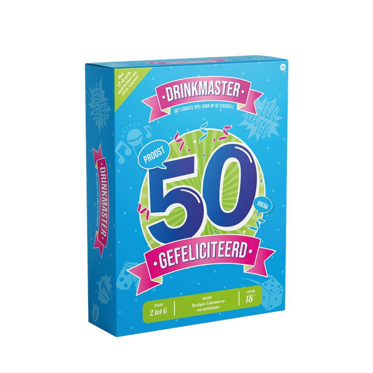 Juego Drinkmaster de Paperdreams - 50 años