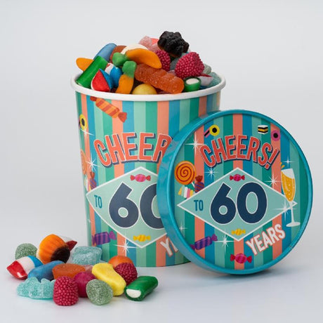 Taza de dulces Paperdreams ã˜12x14cm - 60 años