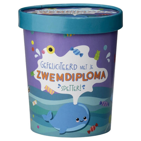 Paperdreams vaso para dulces ã˜12x14cm - diploma de natación