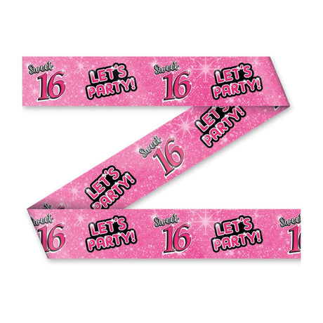 Cinta de fiesta Paperdreams - dulces 16