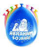 Globos numéricos Paperdreams - abraham 8 piezas 30cm
