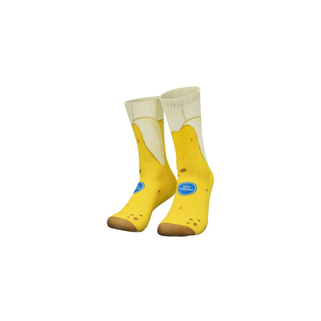 Calcetines tontos Paperdreams - plátano - poliéster