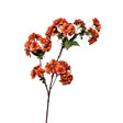 Roberts collection flor artificial rama en flor 80cm naranja