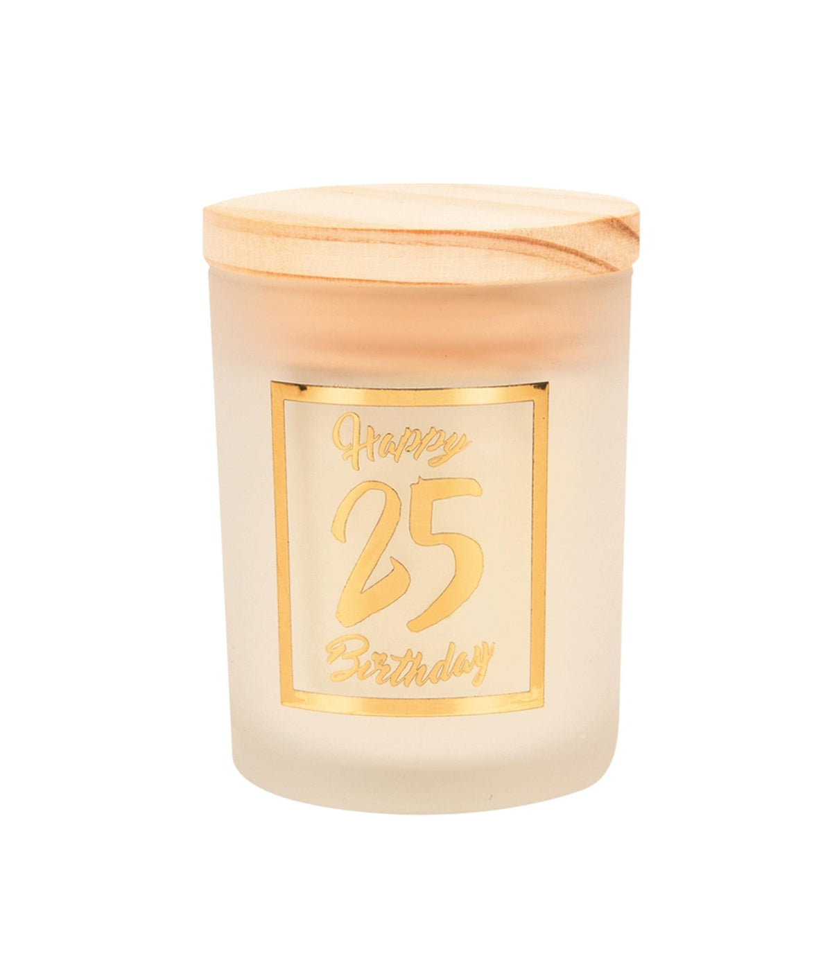Paperdreams vela perfumada pequeña oro blanco - 25 años