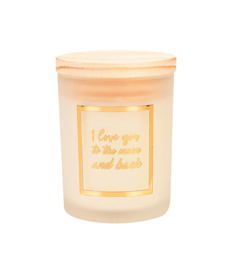 Paperdreams vela perfumada pequeña oro blanco - to the moon