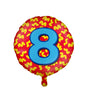 Globo metalizado feliz de Paperdreams - 8 años