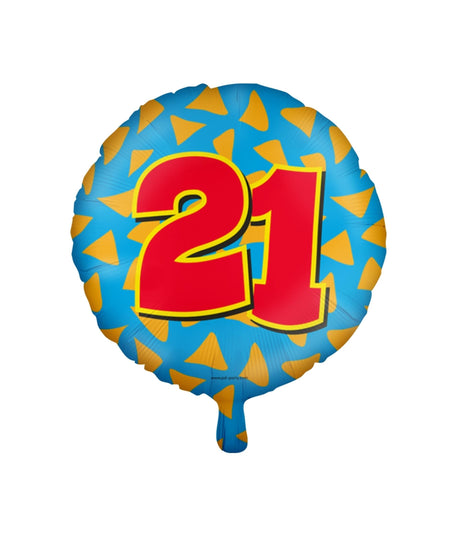 Globo de aluminio feliz Paperdreams - 21 años