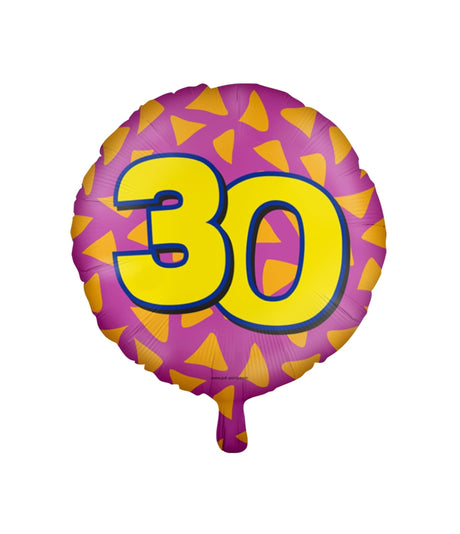 Globo de aluminio feliz de Paperdreams - 30 años