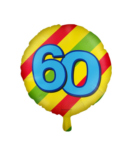 Globo de aluminio feliz de Paperdreams - 60 años