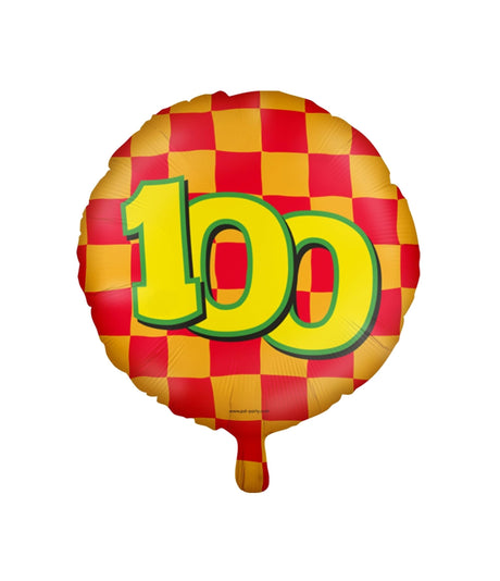 Globo de aluminio feliz de Paperdreams - 100 años