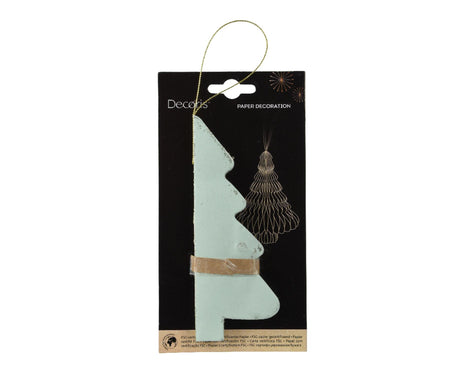 Papel de árbol Kaemingk fsc 100%dia11.25cm x h.15cm | 6 piezas