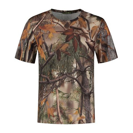 Camiseta de equipo de sigiloso Camuflaje de manga corta Tamaño de bosprint l