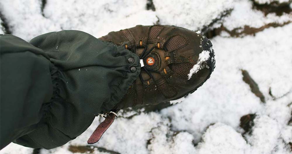 Gaiters de equipo sigiloso