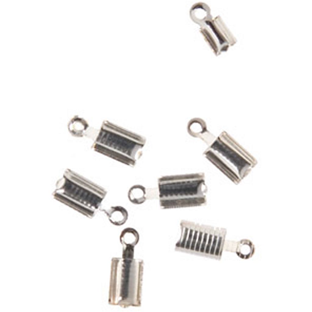 Https: www.cchobby.nl abrazadera final para cable plateado 100 piezas 1 bolsa