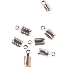 Https: www.cchobby.nl abrazadera final para cable plateado 100 piezas 1 bolsa