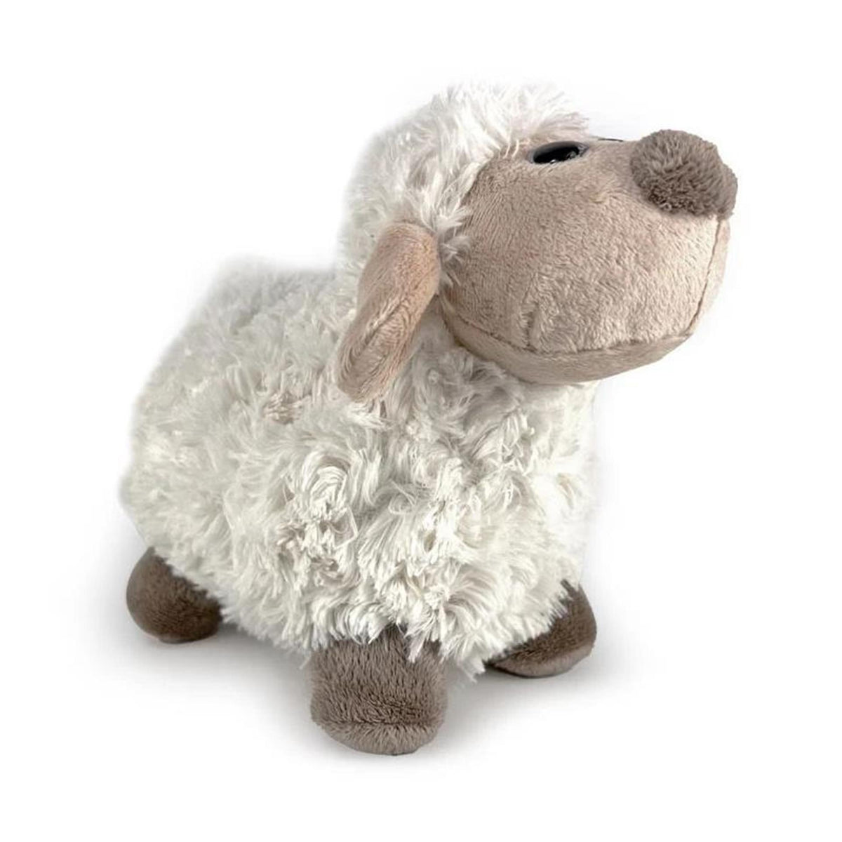 Oveja de peluche 24cm con ojos de cuentas