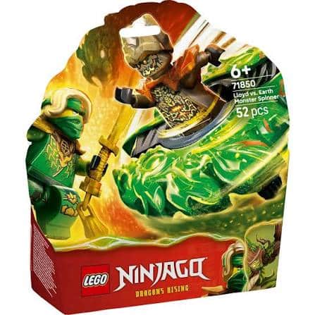 Lego ninjago 71850 lloyd contra el monstruo elemental spinner