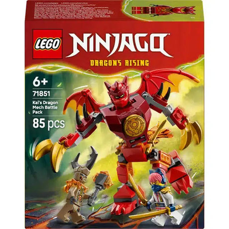 Lego ® Ninjago® Kai's Dragon Mech Battle Pack - Mech Toys - Juego con 3 minifiguras - 71851