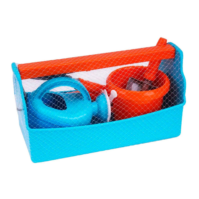 Juego de herramientas de jardín Sun fun 7 piezas plástico 30x14x16cm
