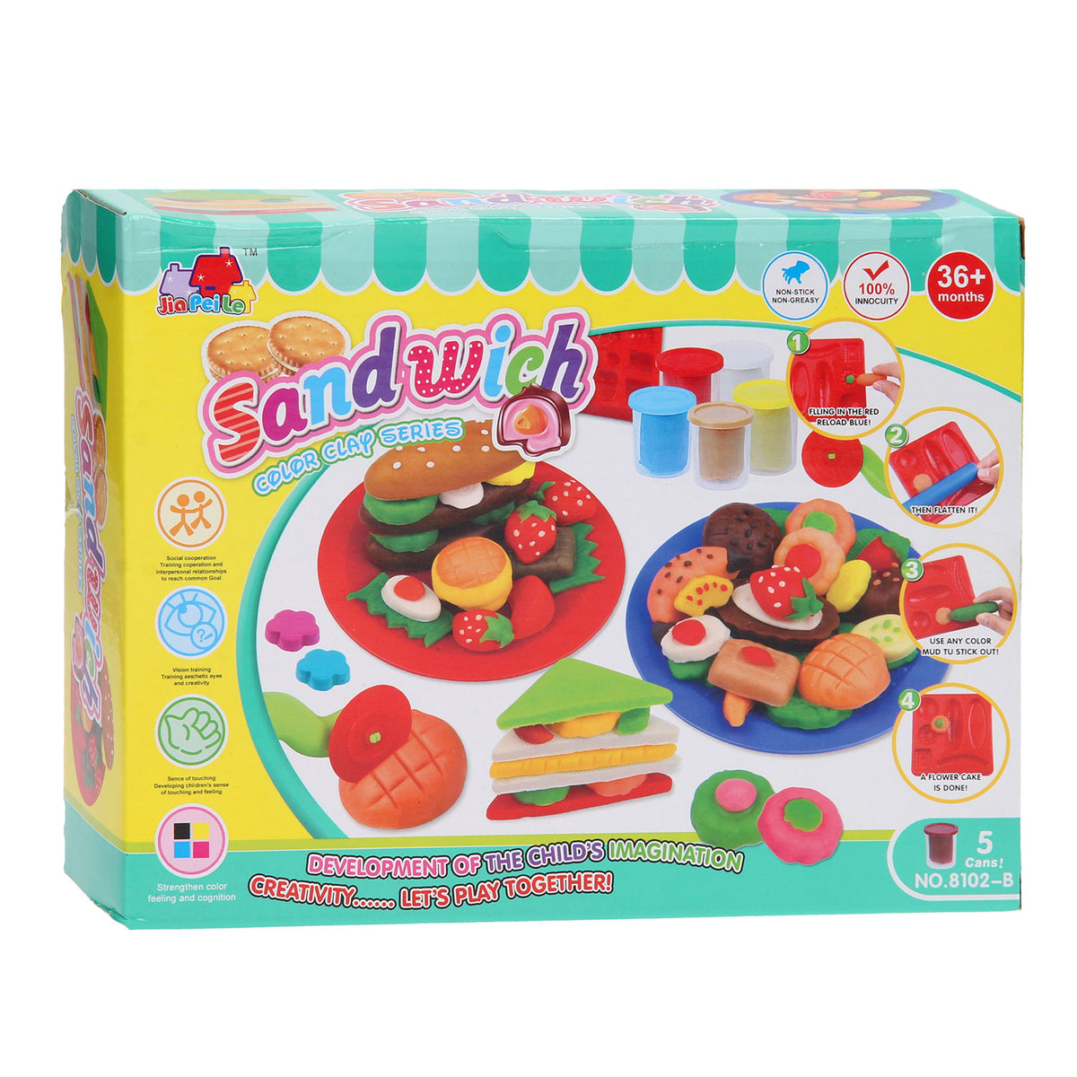 Sándwich de arcilla