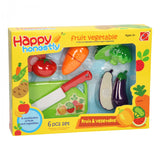 Verduras cortadas en lóbulos en caja, 10 uds.