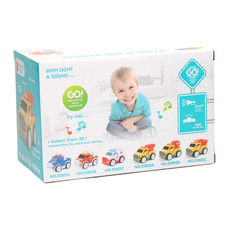 Lobbes Toys BV Press Go Car - Ambulancia
