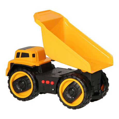 Sonido ligero de vehículos de construcción - camión volquete.