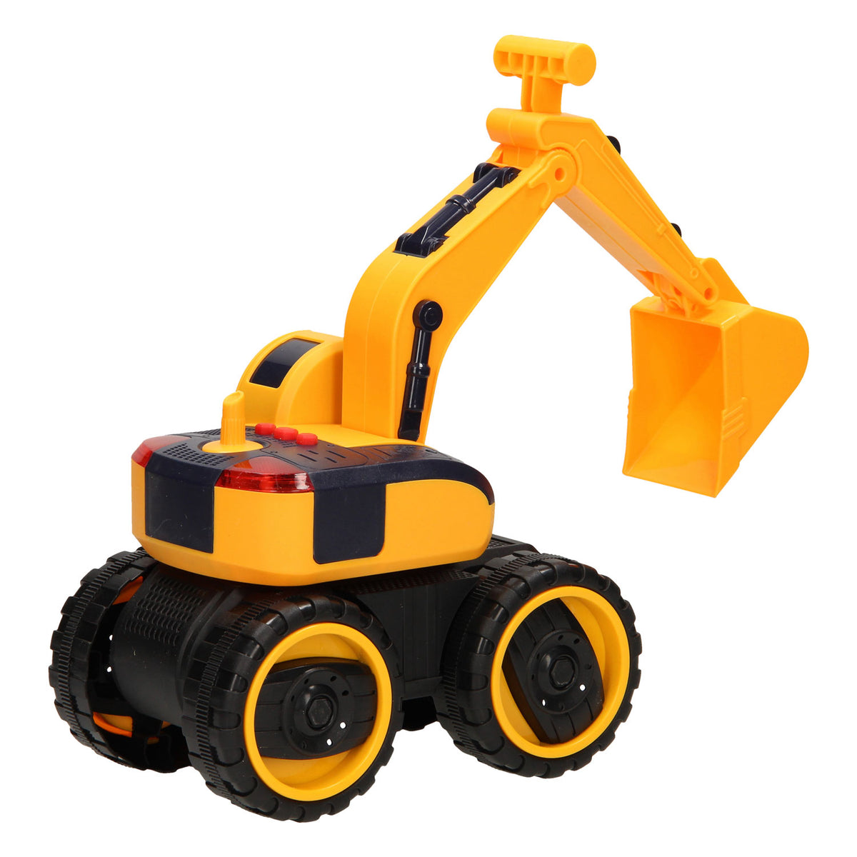 Sonido ligero de vehículos de construcción - excavadora.