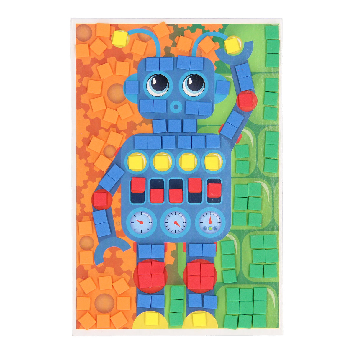 Haz tu propio robot mosaico