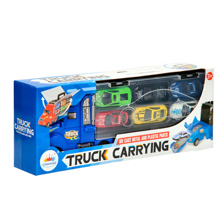 Lobbes Toys BV almacenamiento transportador de coches - azul