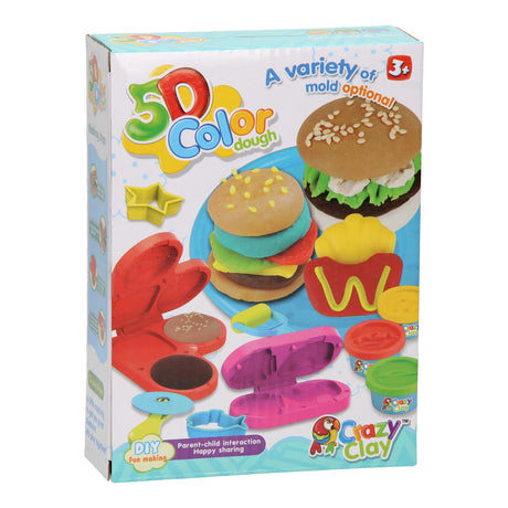 Set de barro para comida rápida - 4 vasijas de barro - 10 uds.