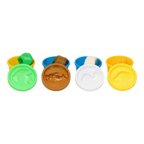 Set de barro para comida rápida - 4 vasijas de barro - 10 uds.