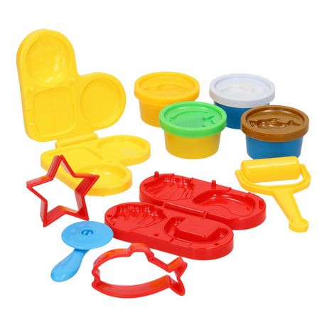 Set de barro para comida rápida - 4 vasijas de barro - 10 uds.