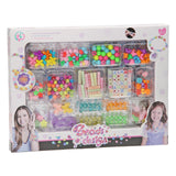 Juego de cuentas de colores, 17 piezas.