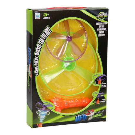 Juego de hélices de tiro con luz.