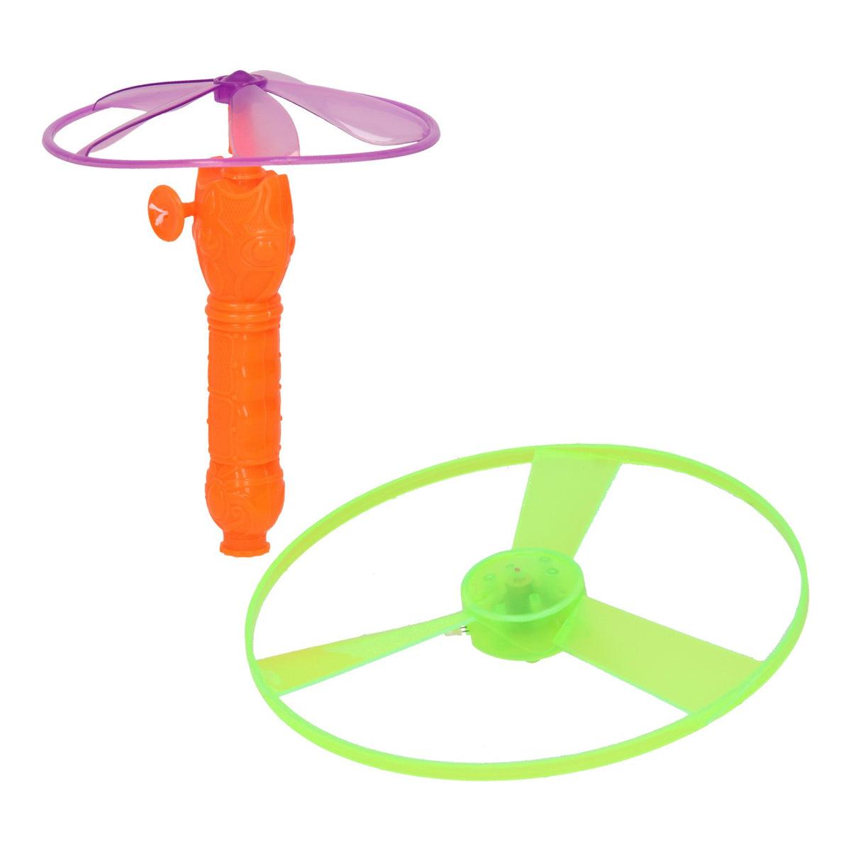 Juego de hélices de tiro con luz.
