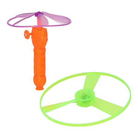 Juego de hélices de tiro con luz.