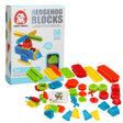 Bloques de cerdas, 58 uds.